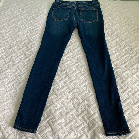 - SOLD - Old Navy • Dark Wash Rockstar Jeggings Girls Size 12 EUC - Picture 3 of 6